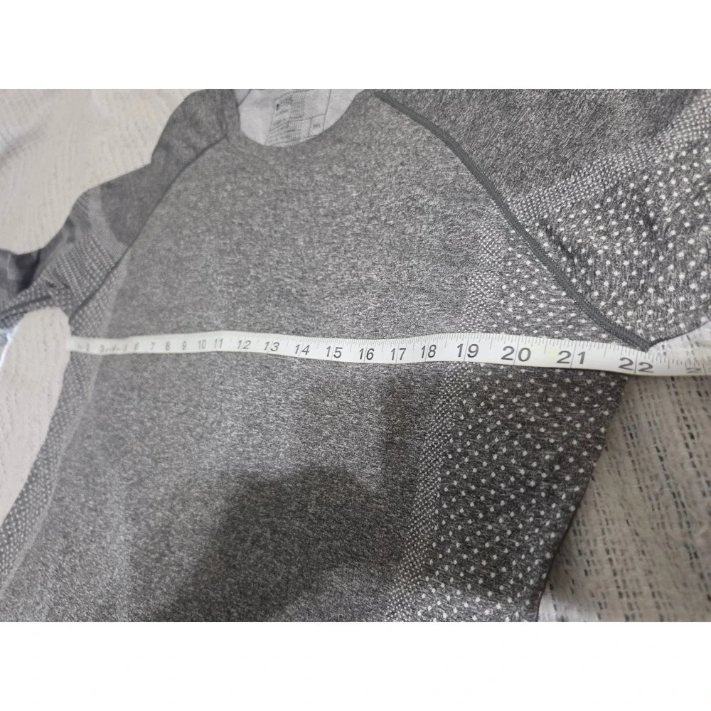 FIGS Threads for Threads Seamless Long Sleeve Underscrub Gray 3XL 1000377